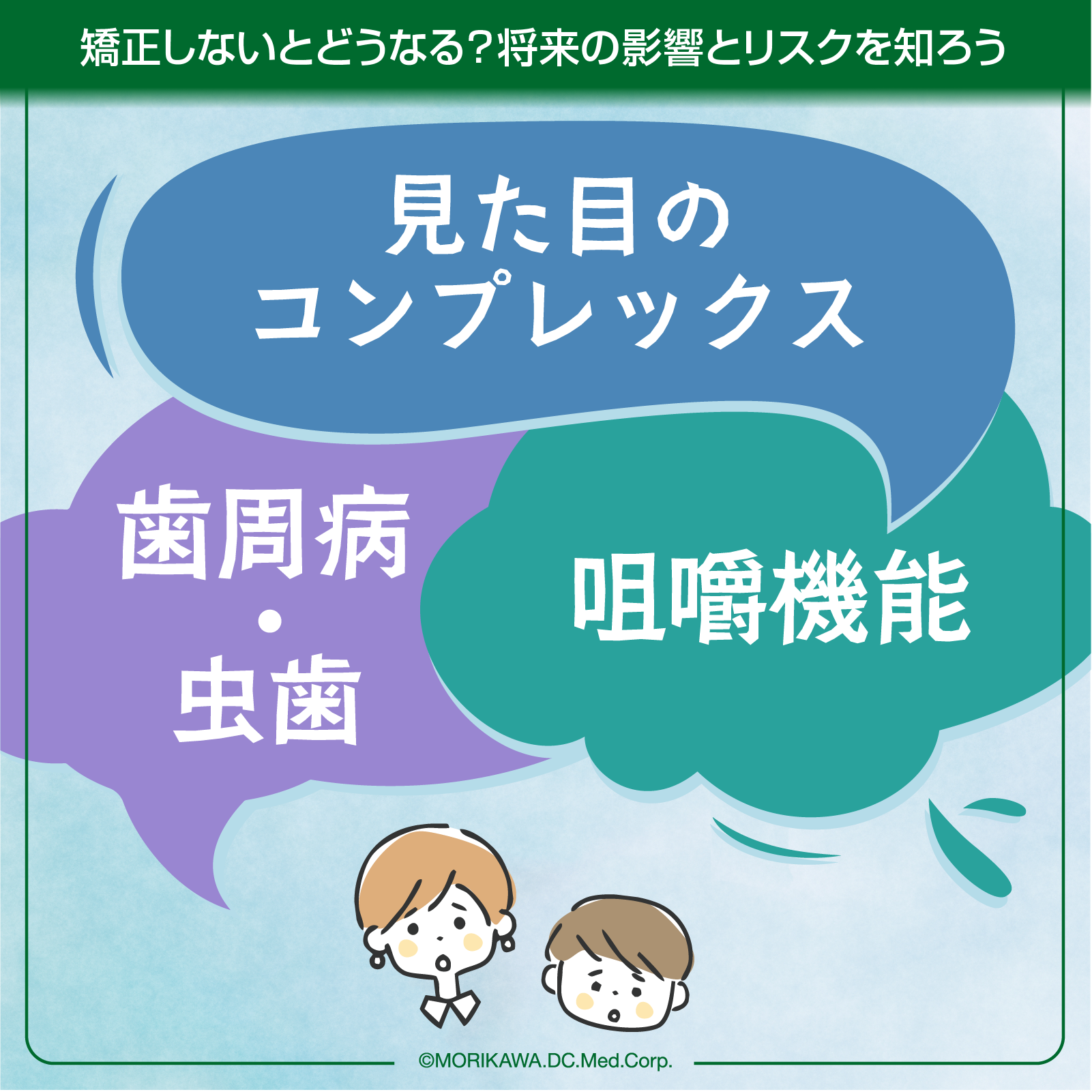 矯正しないとどうなる？将来の影響とリスクを知ろう