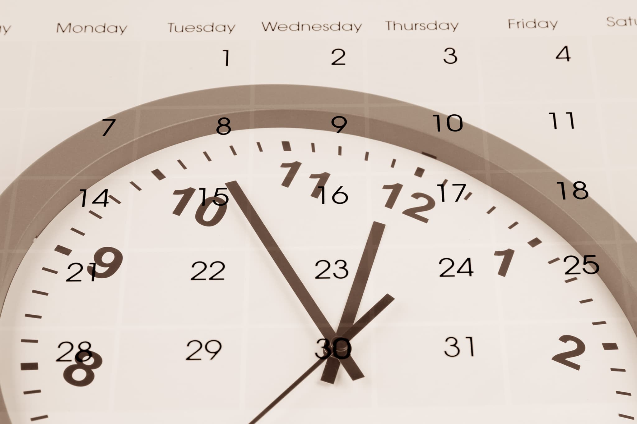 インプラント治療の期間のイメージ