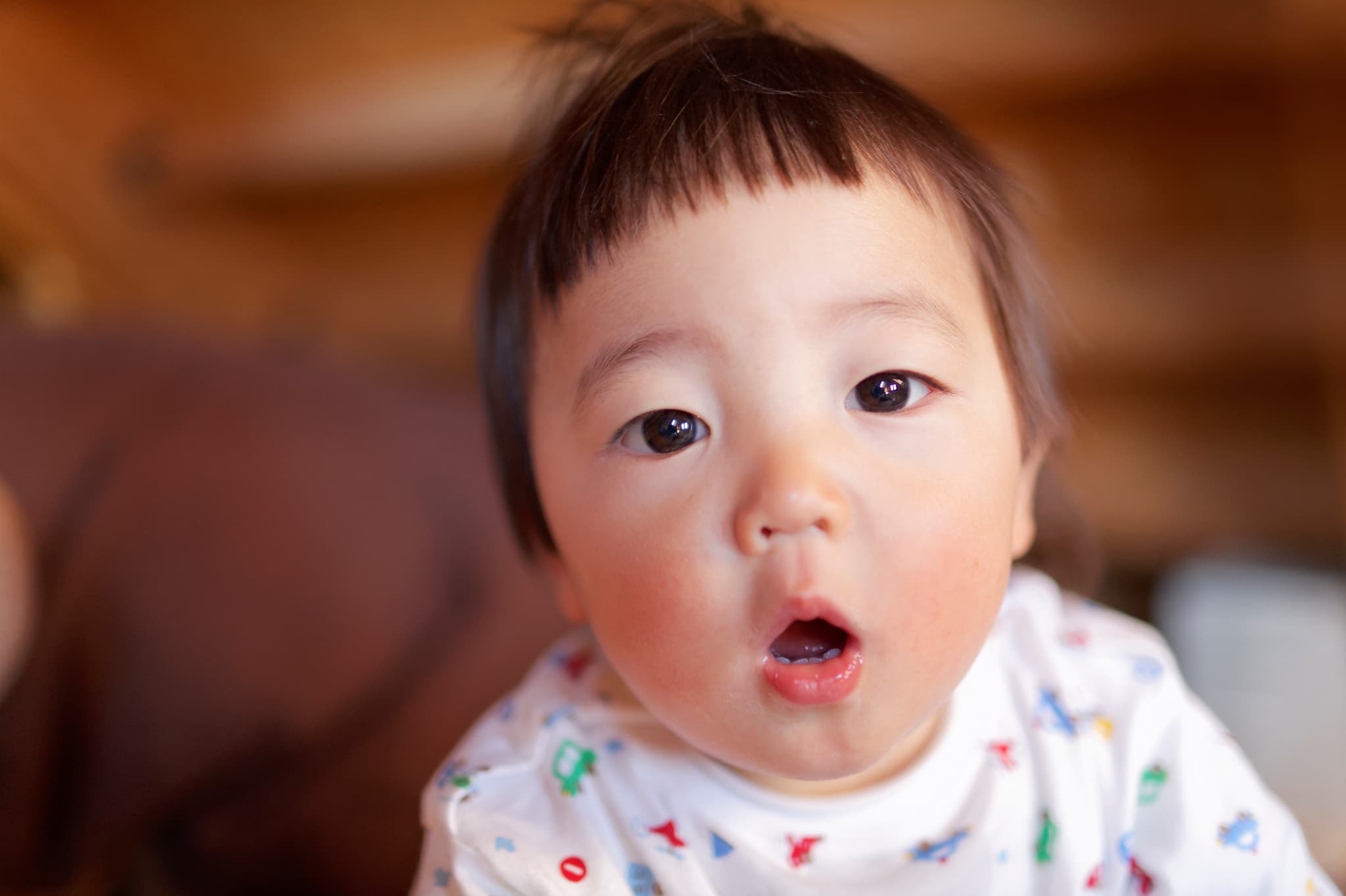 口呼吸をする子ども